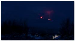 Извержение вулкана Толбачик на полуострове Камчатка