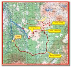 Туристический маршрут к вулкану Толбачик на Камчатке