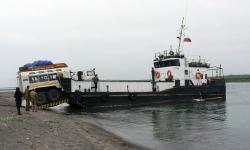 Фотография переправы на реке Большой