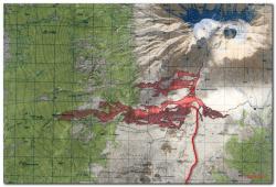 Извержение вулкана Толбачик на Камчатке