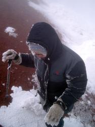 Почти на вершине Авачинского вулкана. Это я