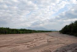 Дорога Ключи — Усть-Камчатск. Мост через реку Кабеку