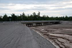 Дорога Ключи — Усть-Камчатск. Мост через реку Кабеку