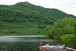 Озеро Микижа. Елизовский район, Камчатский край