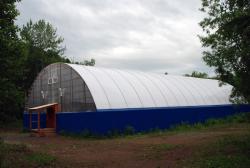 Бассейн в детском оздоровительно лагере "Альбатрос" на Камчатке