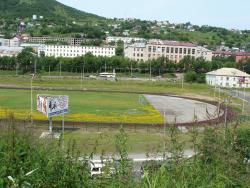 Территория бывшего стадиона "Спартак" в Петропавловске-Камчатском