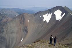 Горный массив Вачкажец на Камчатке
