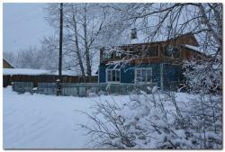 Село Лазо зимой