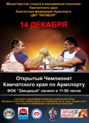 Чемпионат Камчатского края по армспорту