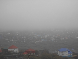 Петропавловск-Камчатский, туман, дождь