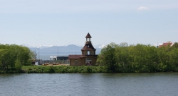 Петропавловск-Камчатский, вид на будущую этнодеревню со стороны улицы Набережной