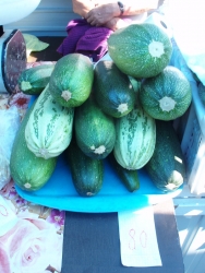 Кабачки на рынке