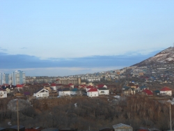 Вечер в городе Петропавловске-Камчатском