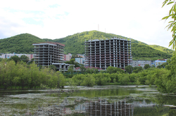 Строительство гостиницы на улице Ленинградской (в районе Култучного озера)