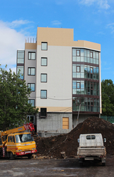 Строительство административного здания на улице Зеркальной в городе Петропавловске-Камчатском