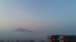 Утренний туман в Петропавловске-Камчатском