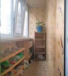 Балкон после ремонта